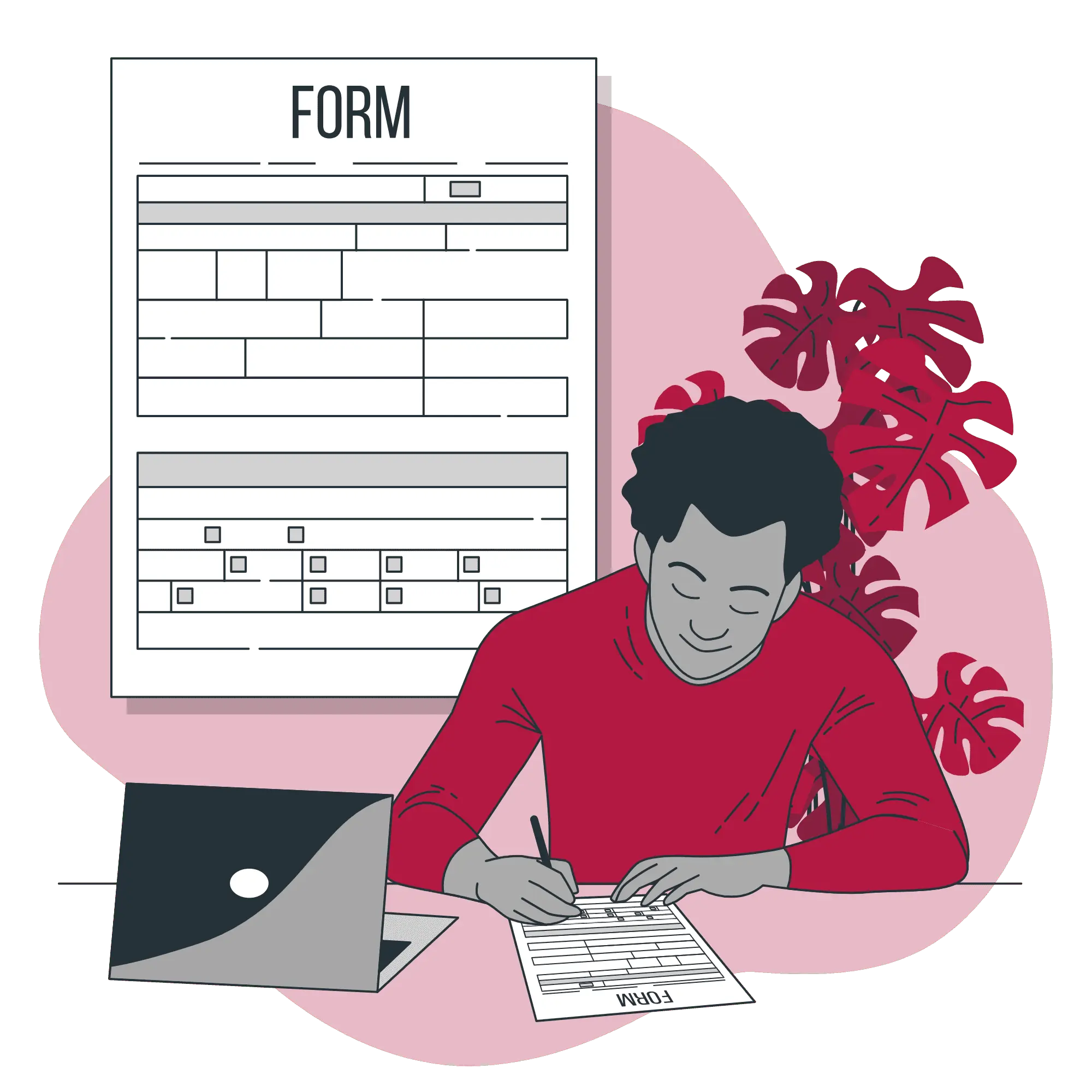 سفارش خدمات نگارشی - فرم